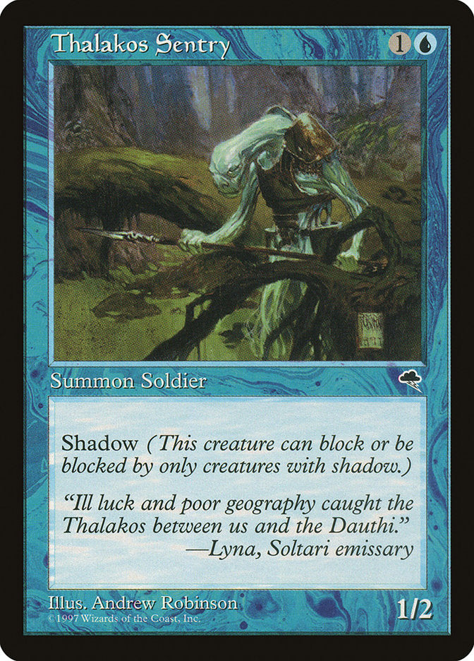 Thalakos Sentry [Tempest] | Gate City Games LLC