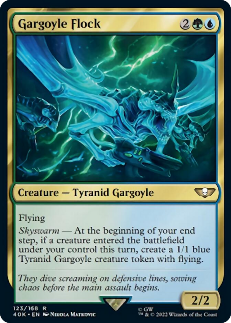 Gargoyle Flock (Surge Foil) [Warhammer 40,000] | Gate City Games LLC