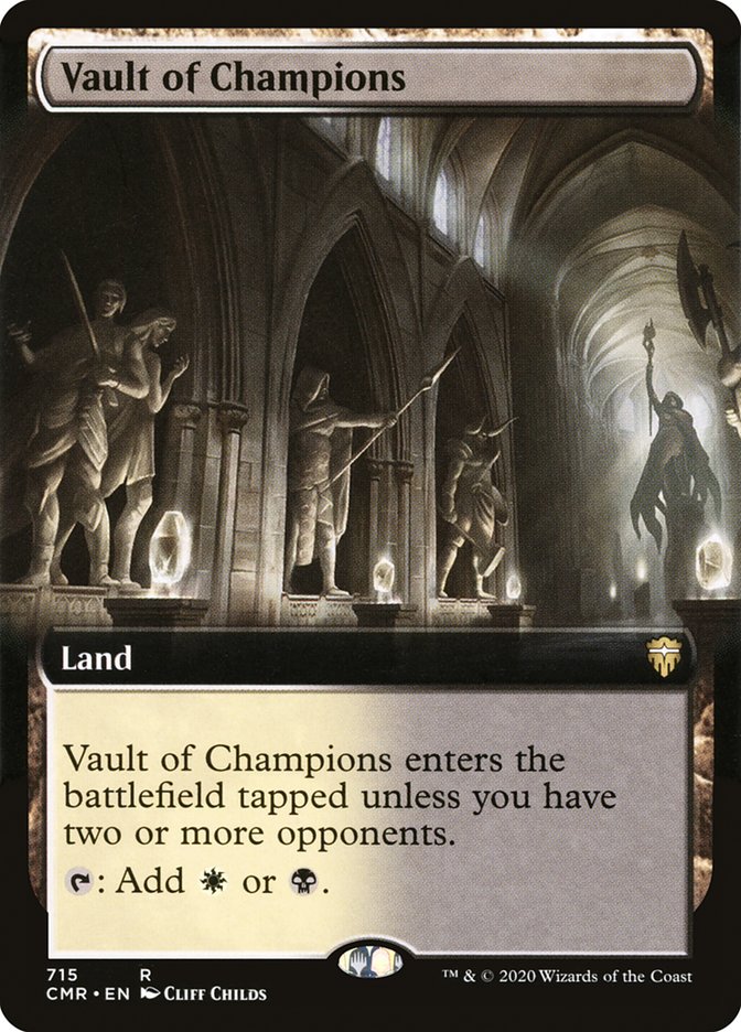 Vault of Champions (Extended Art) [Commander Legends] | Gate City Games LLC