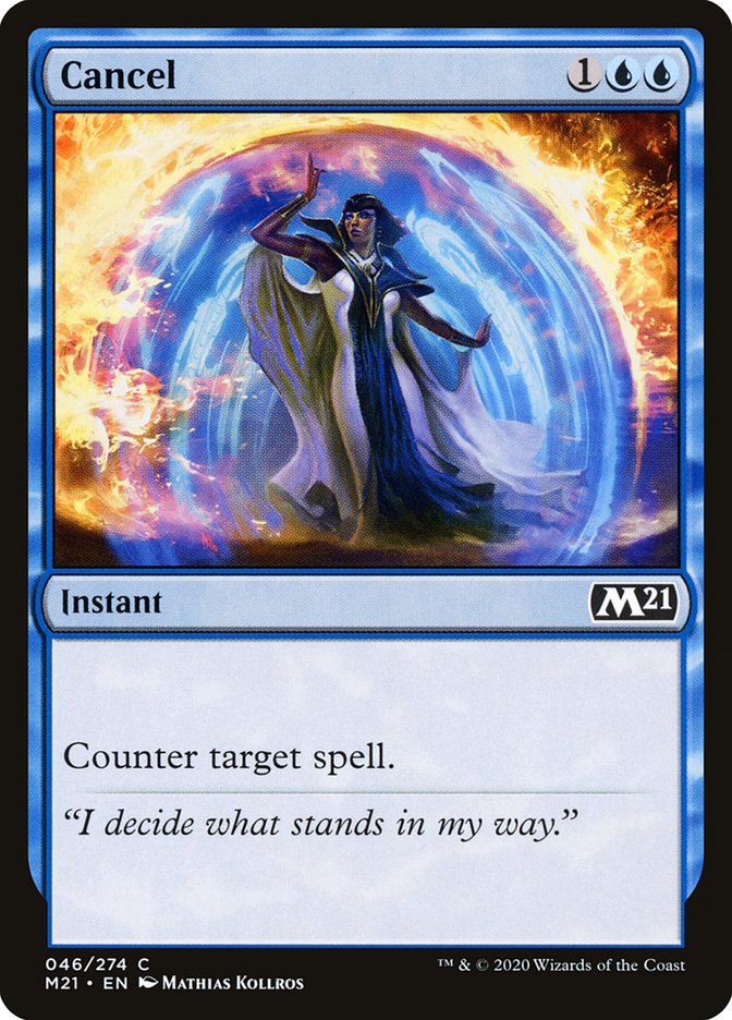 Cancel [Core Set 2021] | Gate City Games LLC