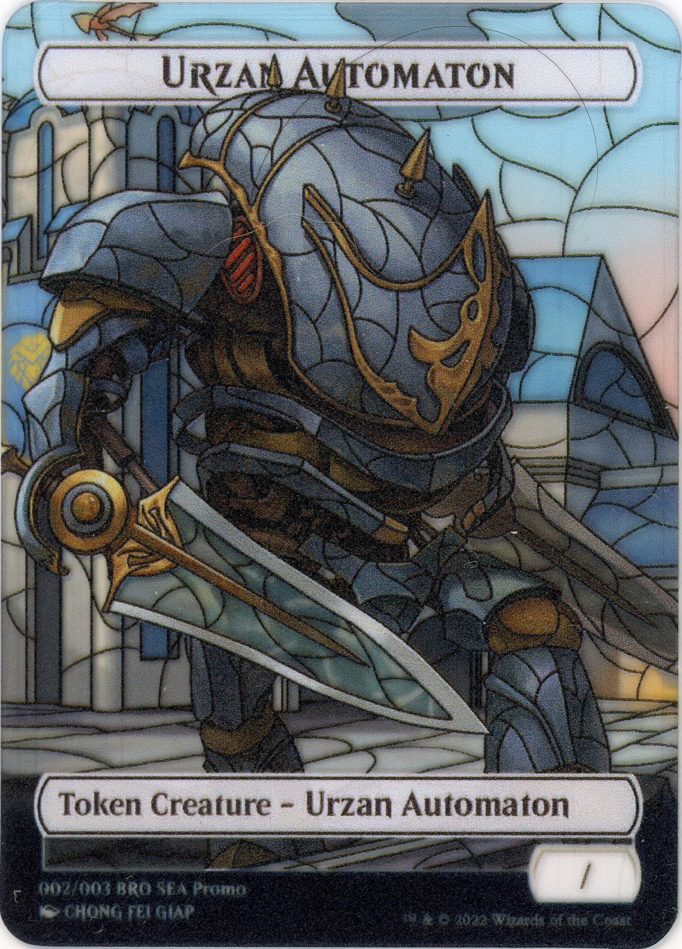 Urzan Automaton Token (SEA Exclusive) [The Brothers' War Tokens] | Gate City Games LLC