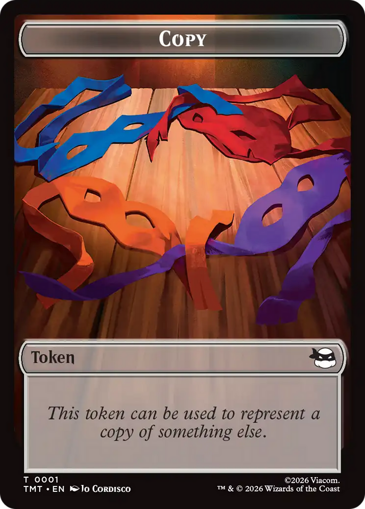 Dinosaur Soldier // Copy Double-Sided Token [Teenage Mutant Ninja Turtles Tokens] | Gate City Games LLC