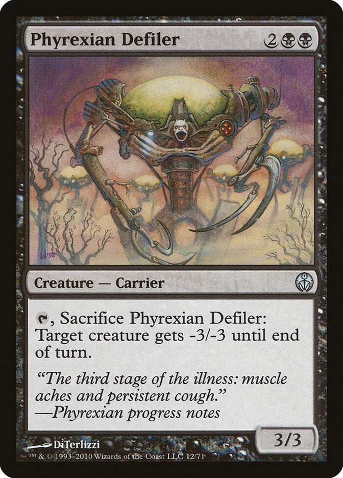 Phyrexian Defiler [Duel Decks: Phyrexia vs. the Coalition] | Gate City Games LLC