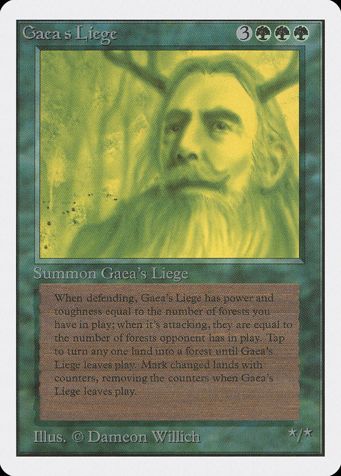 Gaea's Liege [Unlimited Edition] | Gate City Games LLC