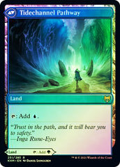 Barkchannel Pathway // Tidechannel Pathway [Kaldheim Prerelease Promos] | Gate City Games LLC