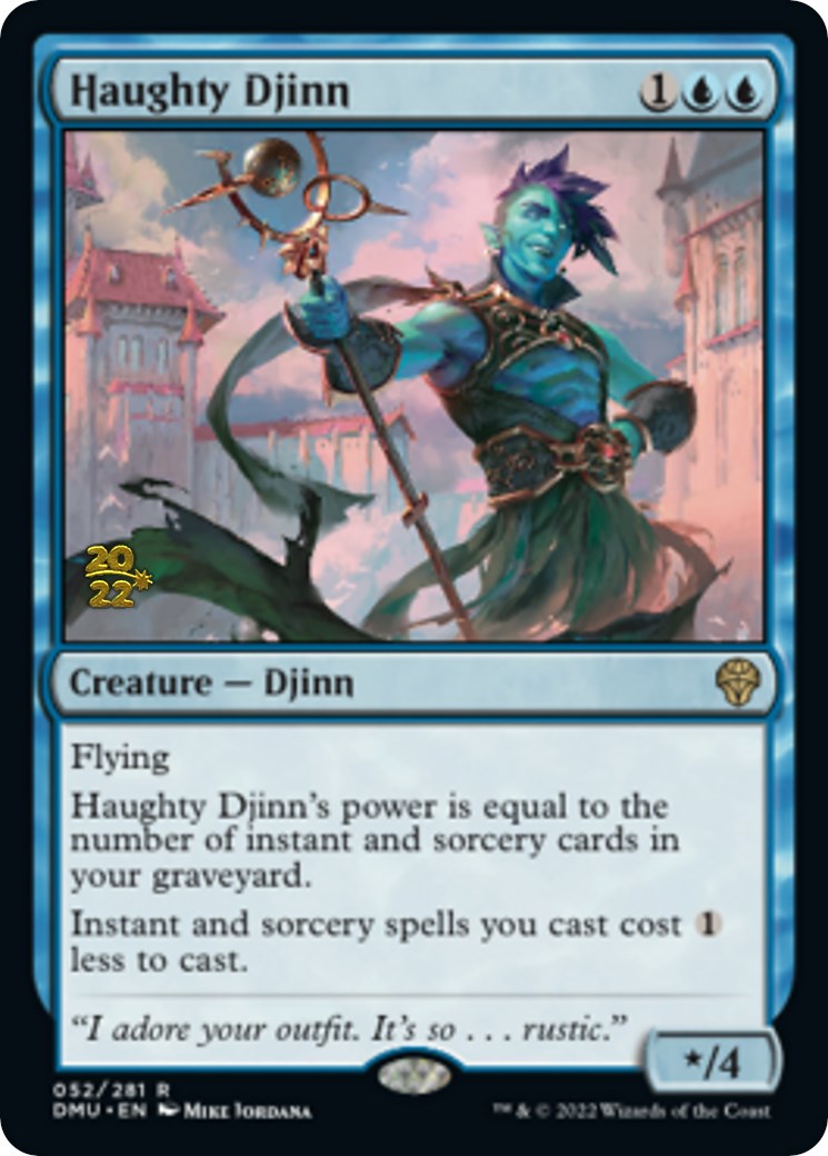Haughty Djinn [Dominaria United Prerelease Promos] | Gate City Games LLC
