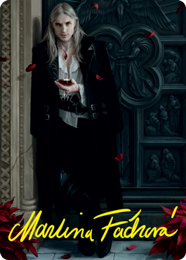 Sorin the Mirthless 1 Art Card (Gold-Stamped Signature) [Innistrad: Crimson Vow Art Series] | Gate City Games LLC