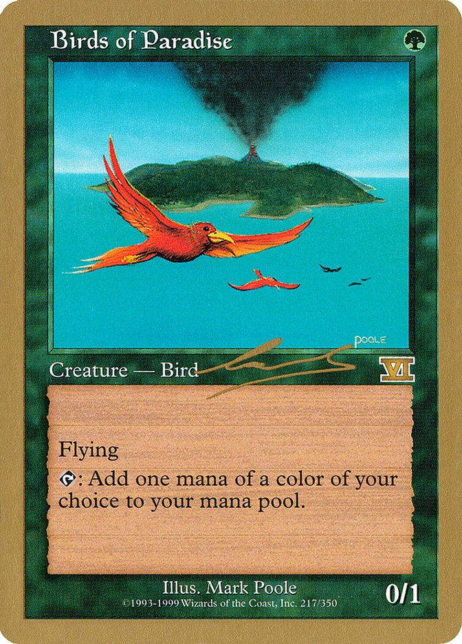 Birds of Paradise (Nicolas Labarre) [World Championship Decks 2000] | Gate City Games LLC
