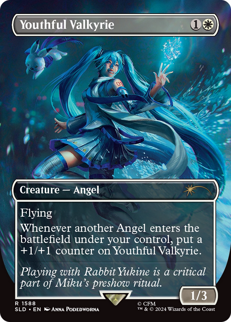 Youthful Valkyrie (Rainbow Foil) [Secret Lair Drop Series] | Gate City Games LLC