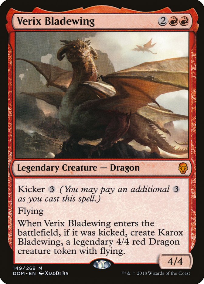 Verix Bladewing [Dominaria] | Gate City Games LLC