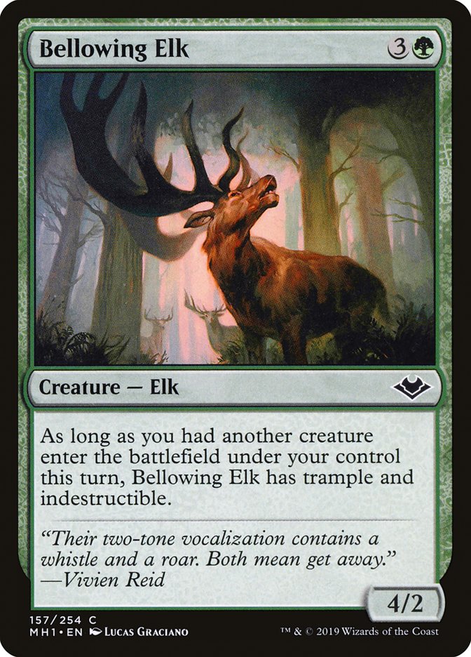 Bellowing Elk [Modern Horizons] | Gate City Games LLC