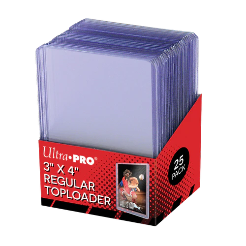 Ultra Pro 3" x 4" Thick Toploader 25 Sleeves | Gate City Games LLC