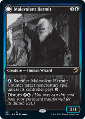Malevolent Hermit // Benevolent Geist [Innistrad: Double Feature] | Gate City Games LLC