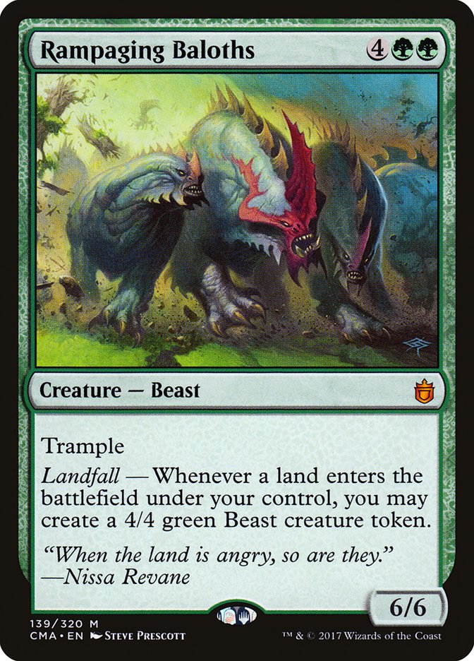 Rampaging Baloths [Commander Anthology] | Gate City Games LLC