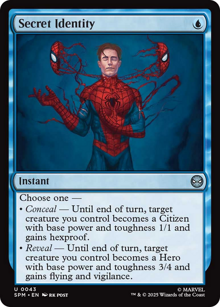Secret Identity [Marvel's Spider-Man] | Gate City Games LLC