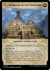 Thousand Moons Smithy // Barracks of the Thousand [The Lost Caverns of Ixalan Prerelease Cards] | Gate City Games LLC