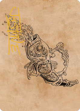 Decanter of Endless Water Art Card (Gold-Stamped Signature) [Commander Legends: Battle for Baldur's Gate Art Series] | Gate City Games LLC