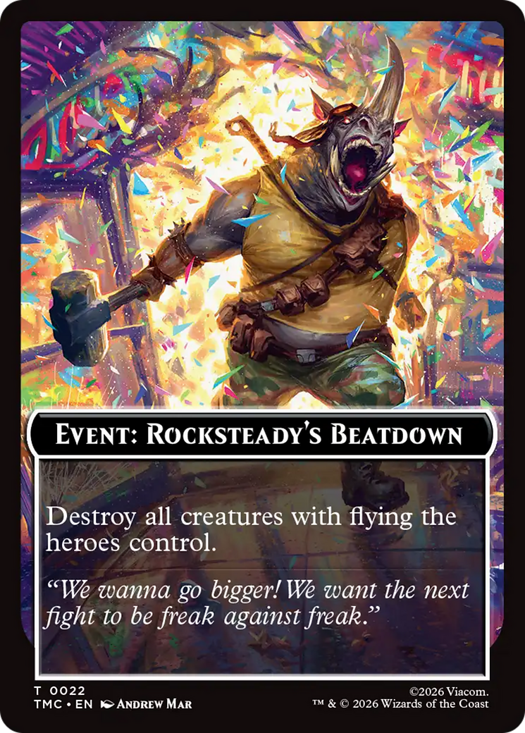 Event: Rocksteady's Beatdown [Teenage Mutant Ninja Turtles Commander Tokens] | Gate City Games LLC