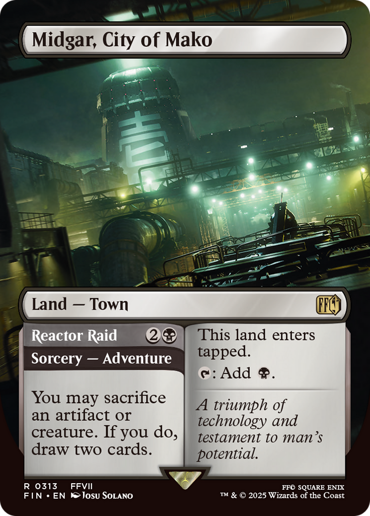 Midgar, City of Mako (Borderless) [FINAL FANTASY] | Gate City Games LLC