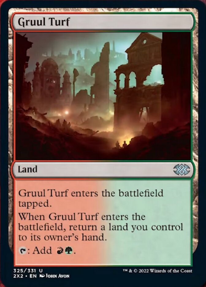 Gruul Turf [Double Masters 2022] | Gate City Games LLC