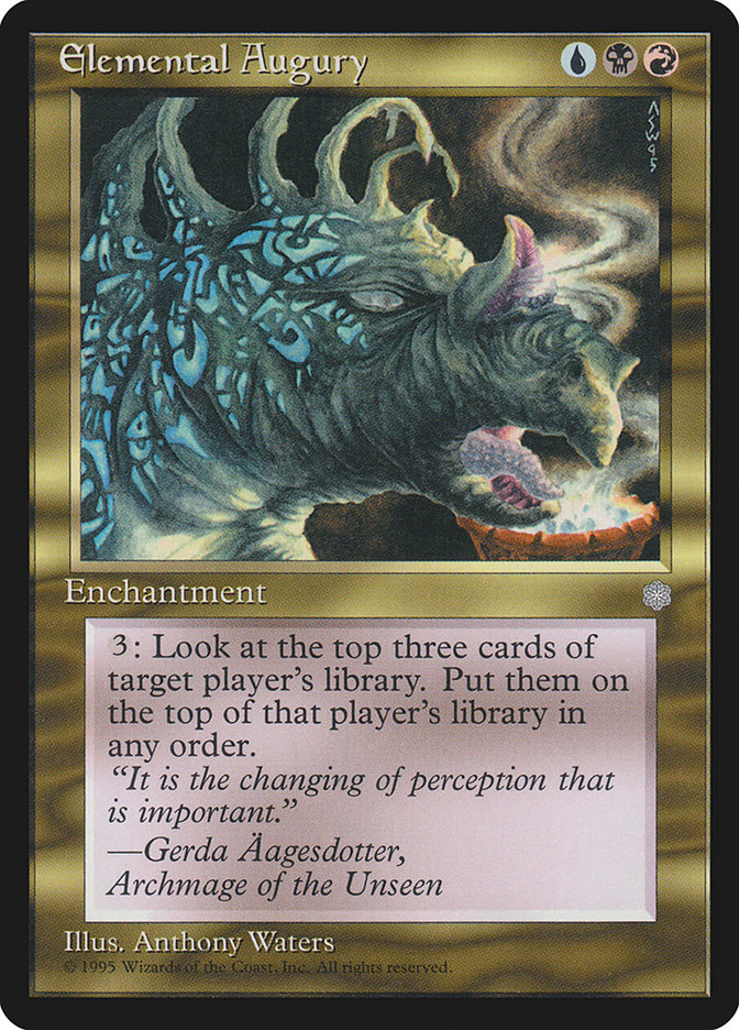Elemental Augury [Ice Age] | Gate City Games LLC