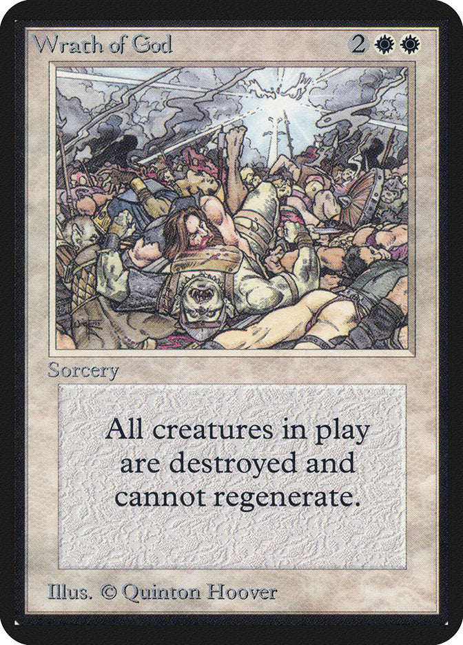 Wrath of God [Alpha Edition] | Gate City Games LLC