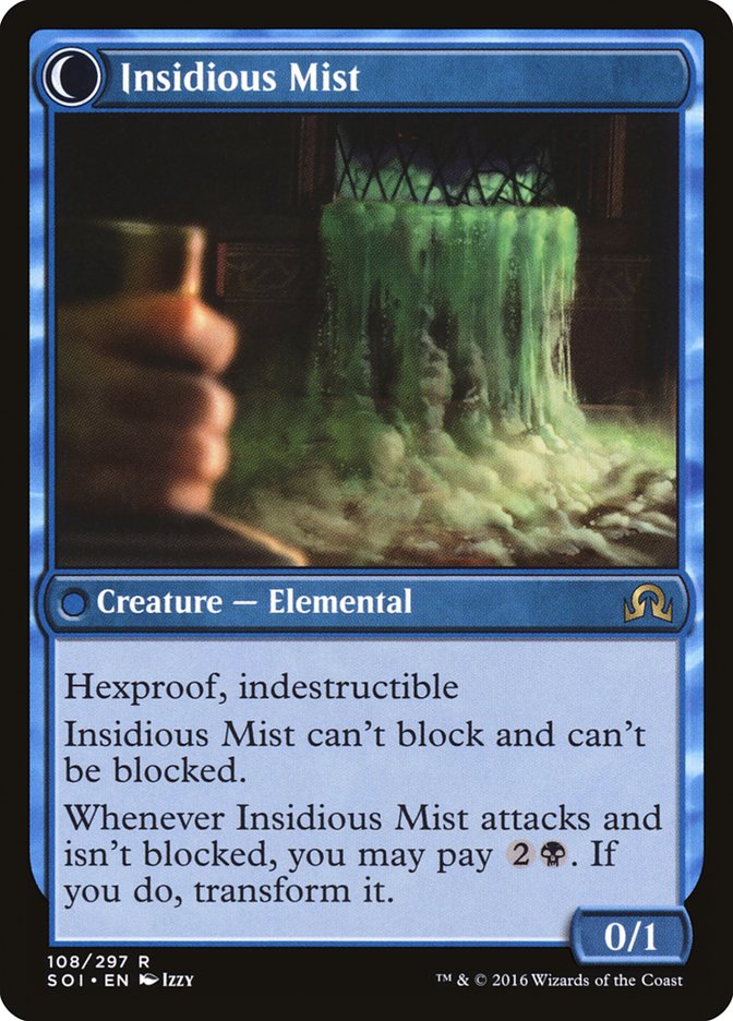 Elusive Tormentor // Insidious Mist [Shadows over Innistrad] | Gate City Games LLC