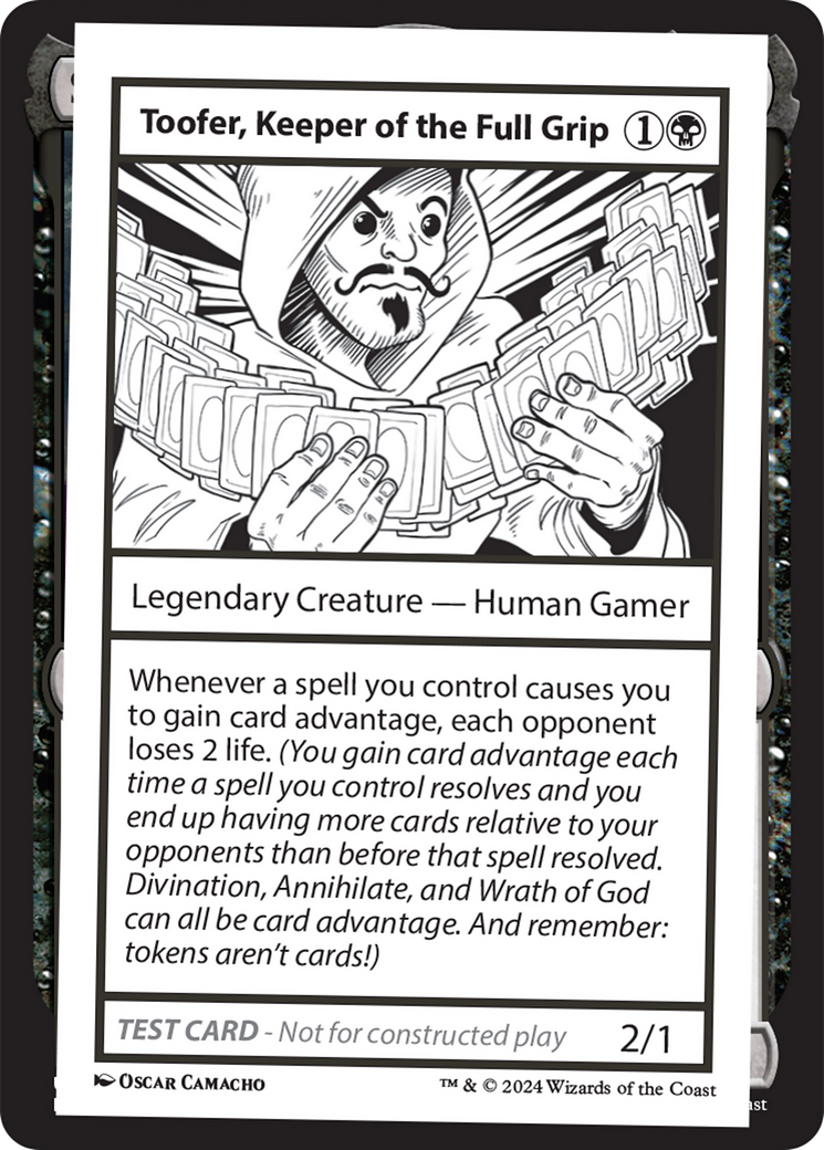 Toofer, Keeper of the Full Grip [Mystery Booster 2 Playtest Cards] | Gate City Games LLC