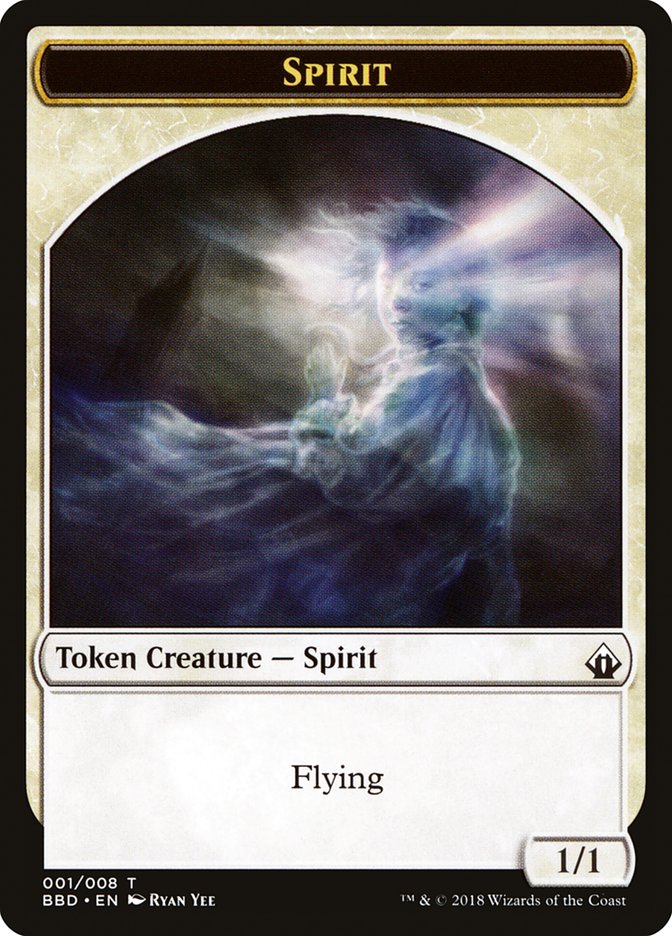 Spirit Token [Battlebond Tokens] | Gate City Games LLC