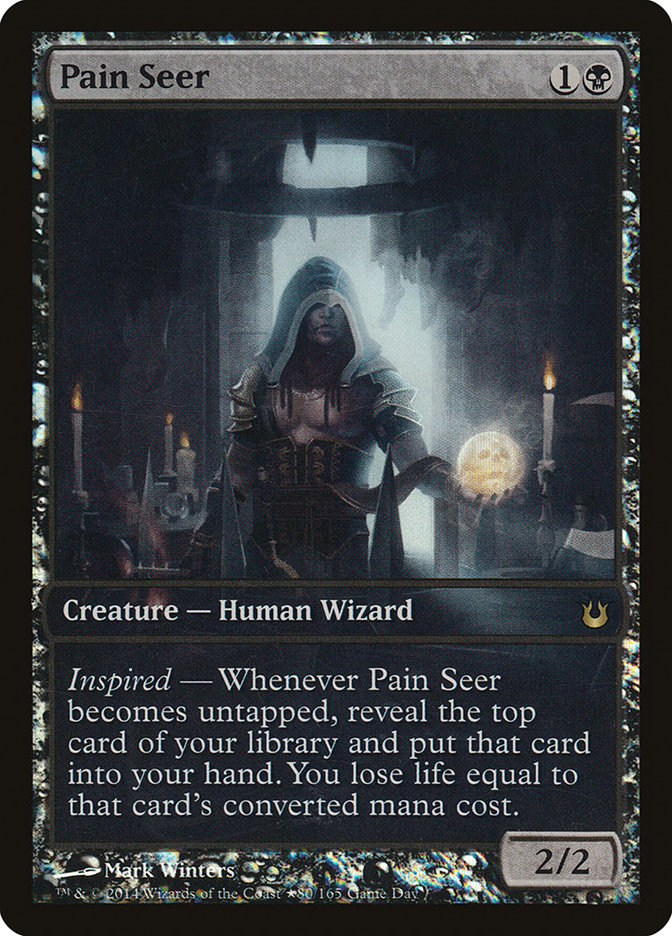 Pain Seer (Game Day) [Born of the Gods Promos] | Gate City Games LLC