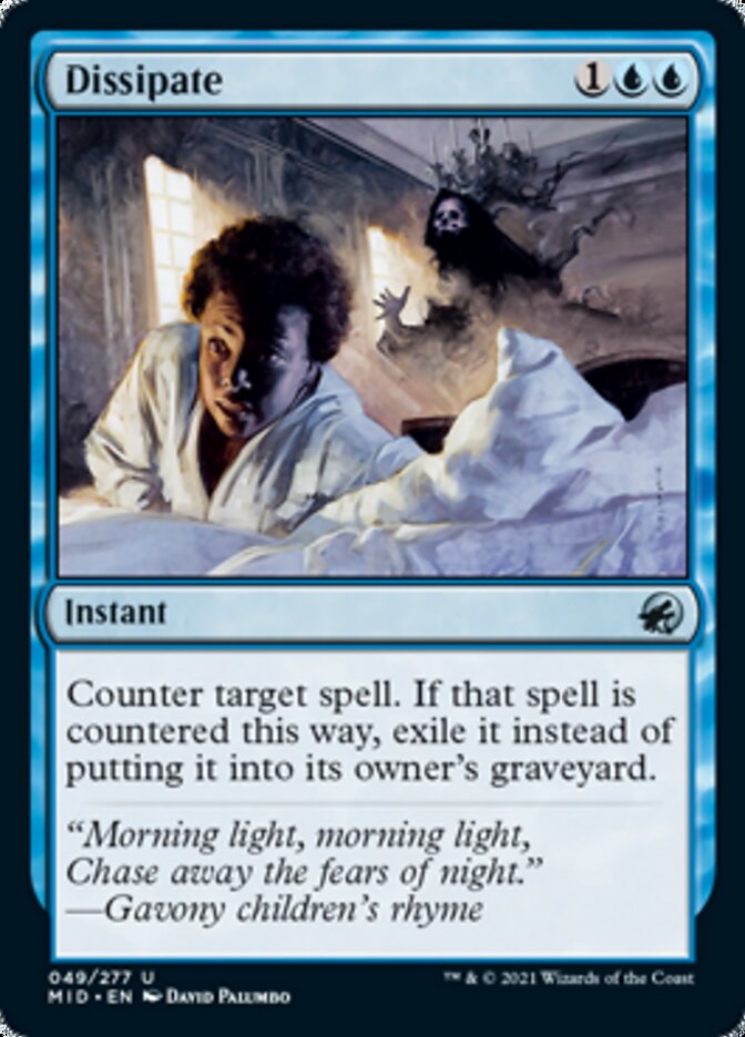 Dissipate [Innistrad: Midnight Hunt] | Gate City Games LLC
