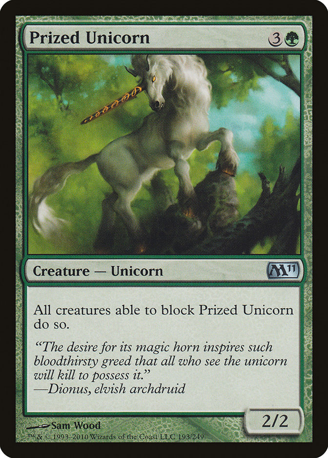 Prized Unicorn [Magic 2011] | Gate City Games LLC