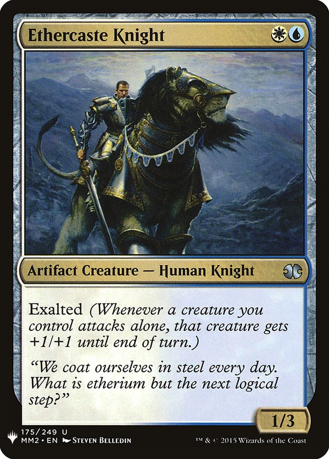 Ethercaste Knight [Mystery Booster] | Gate City Games LLC