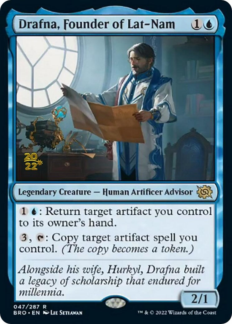 Drafna, Founder of Lat-Nam [The Brothers' War Prerelease Promos] | Gate City Games LLC
