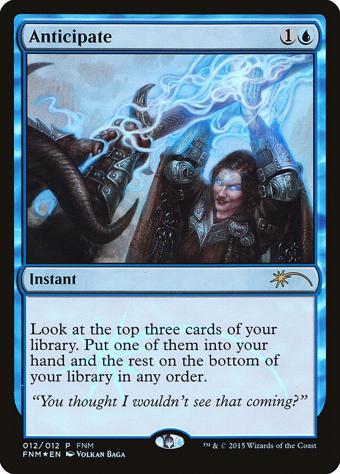 Anticipate [Friday Night Magic 2015] | Gate City Games LLC