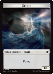 Spirit // Cat (0001) Doubled-Sided Token [Foundations Tokens] | Gate City Games LLC