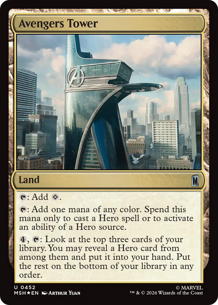 Avengers Tower (Surge Foil) [Marvel Super Heroes] | Gate City Games LLC