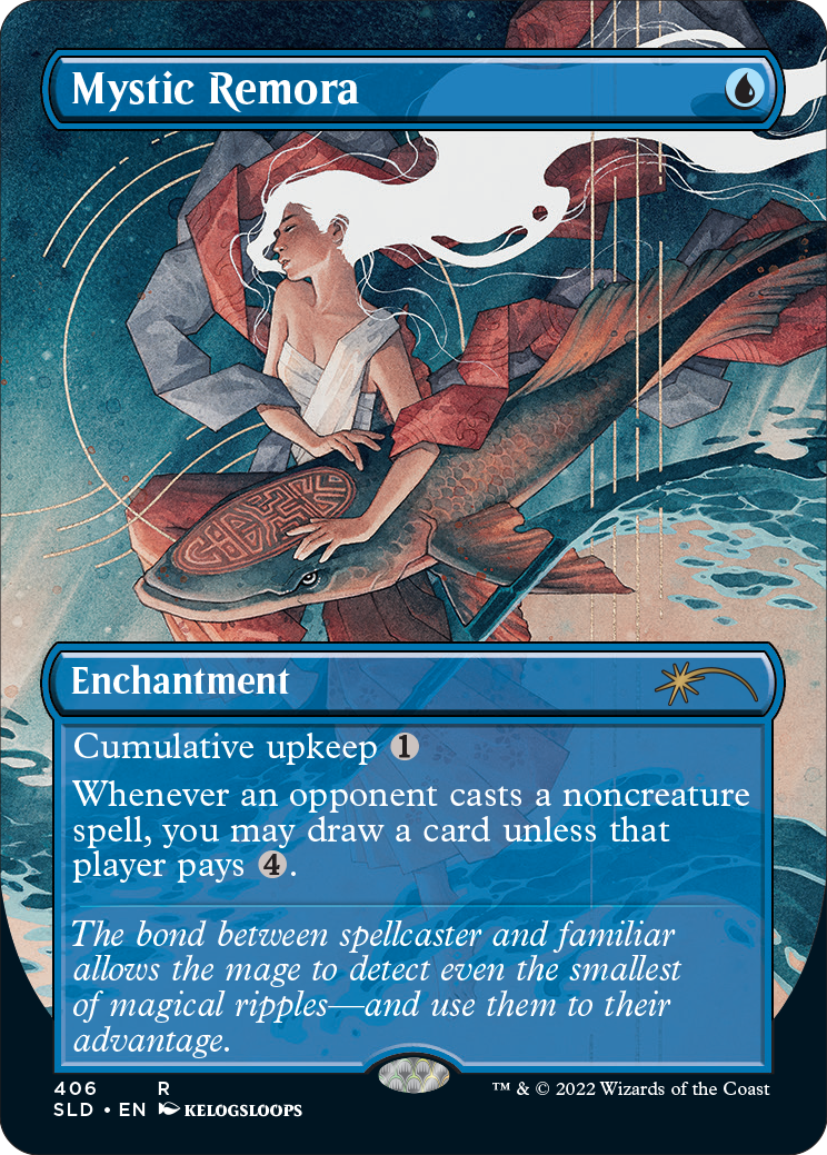 Mystic Remora (Borderless) [Secret Lair Drop Series] | Gate City Games LLC