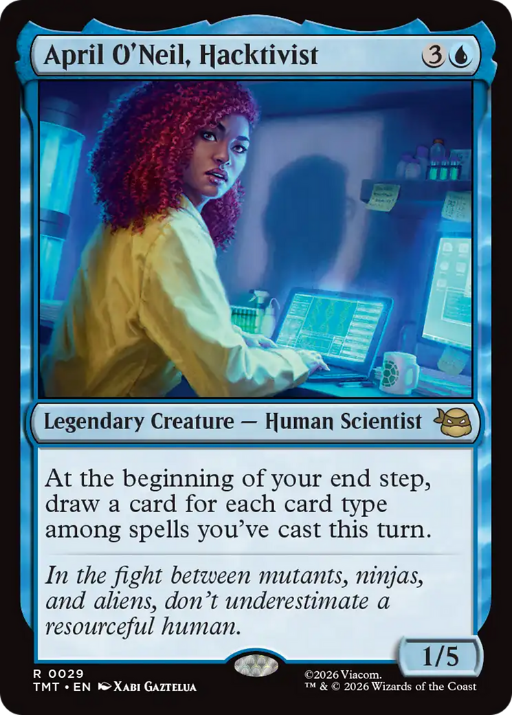 April O'Neil, Hacktivist [Teenage Mutant Ninja Turtles] | Gate City Games LLC