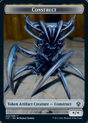 Construct (022) // Treasure Double-Sided Token [Commander 2021 Tokens] | Gate City Games LLC