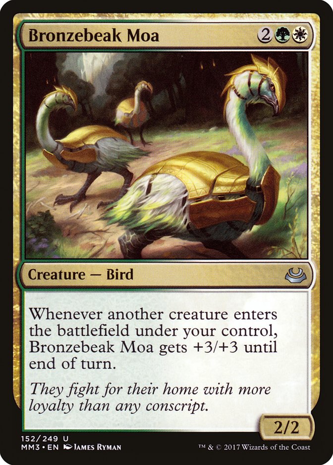 Bronzebeak Moa [Modern Masters 2017] | Gate City Games LLC