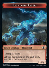 Lightning Rager // Rogue Double-Sided Token [Streets of New Capenna Commander Tokens] | Gate City Games LLC