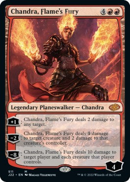 Chandra, Flame's Fury [Jumpstart 2022] | Gate City Games LLC