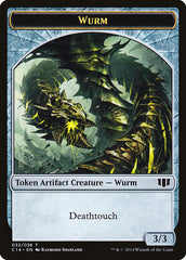 Wurm (032/036) // Goat Double-Sided Token [Commander 2014 Tokens] | Gate City Games LLC