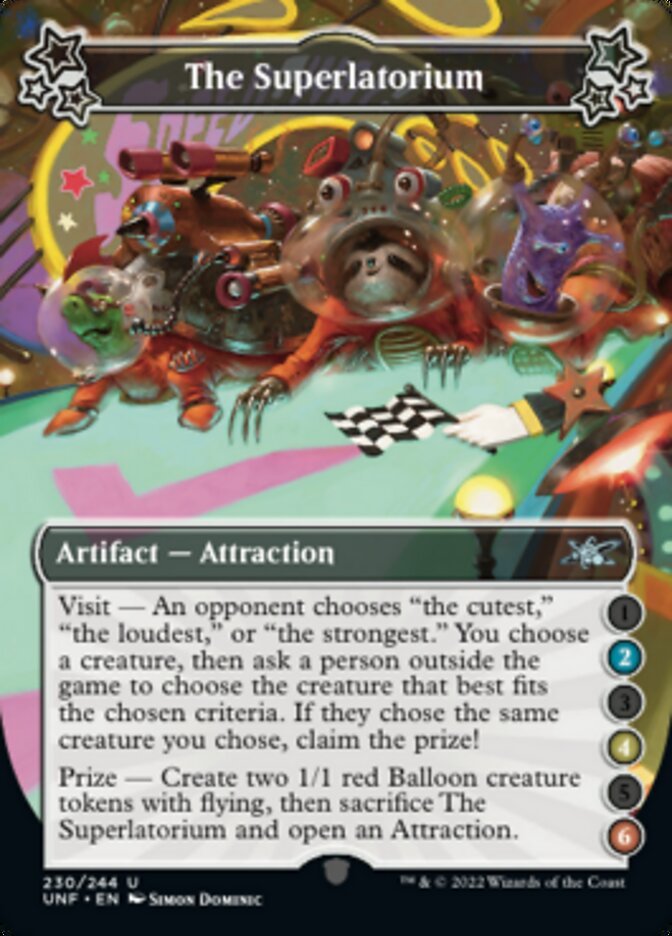 The Superlatorium (2-4-6) [Unfinity] | Gate City Games LLC