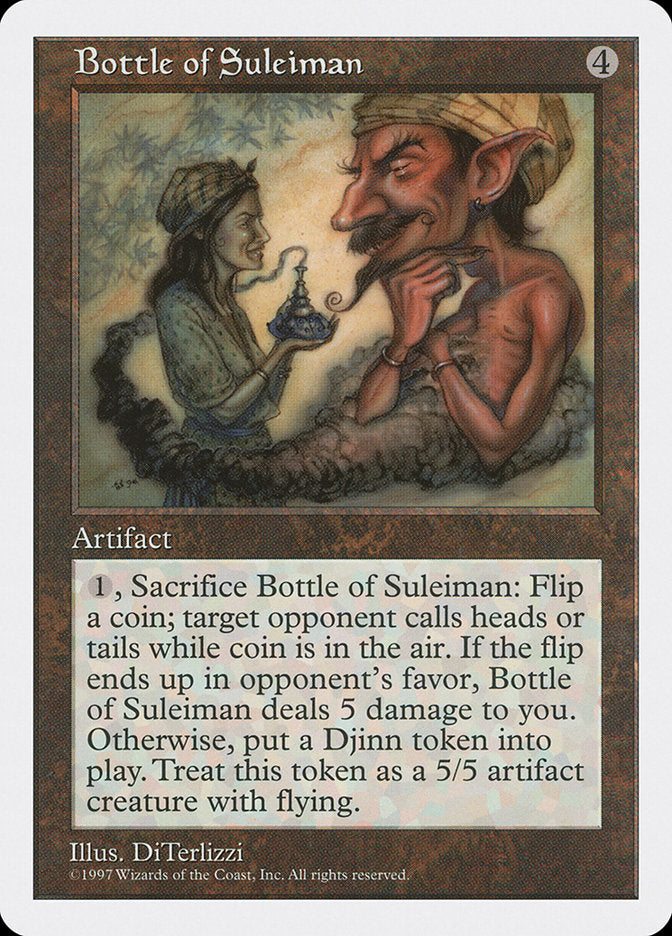 Bottle of Suleiman [Fifth Edition] | Gate City Games LLC