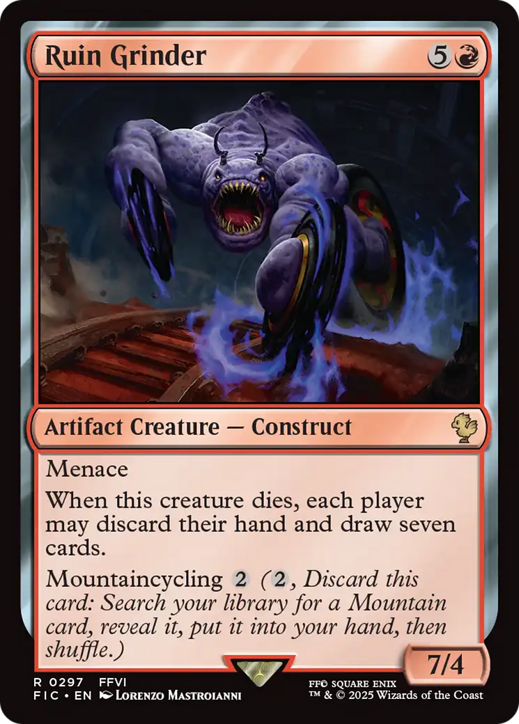 Ruin Grinder [FINAL FANTASY Commander] | Gate City Games LLC