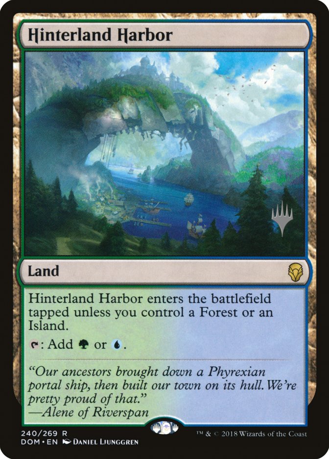 Hinterland Harbor (Promo Pack) [Dominaria Promos] | Gate City Games LLC