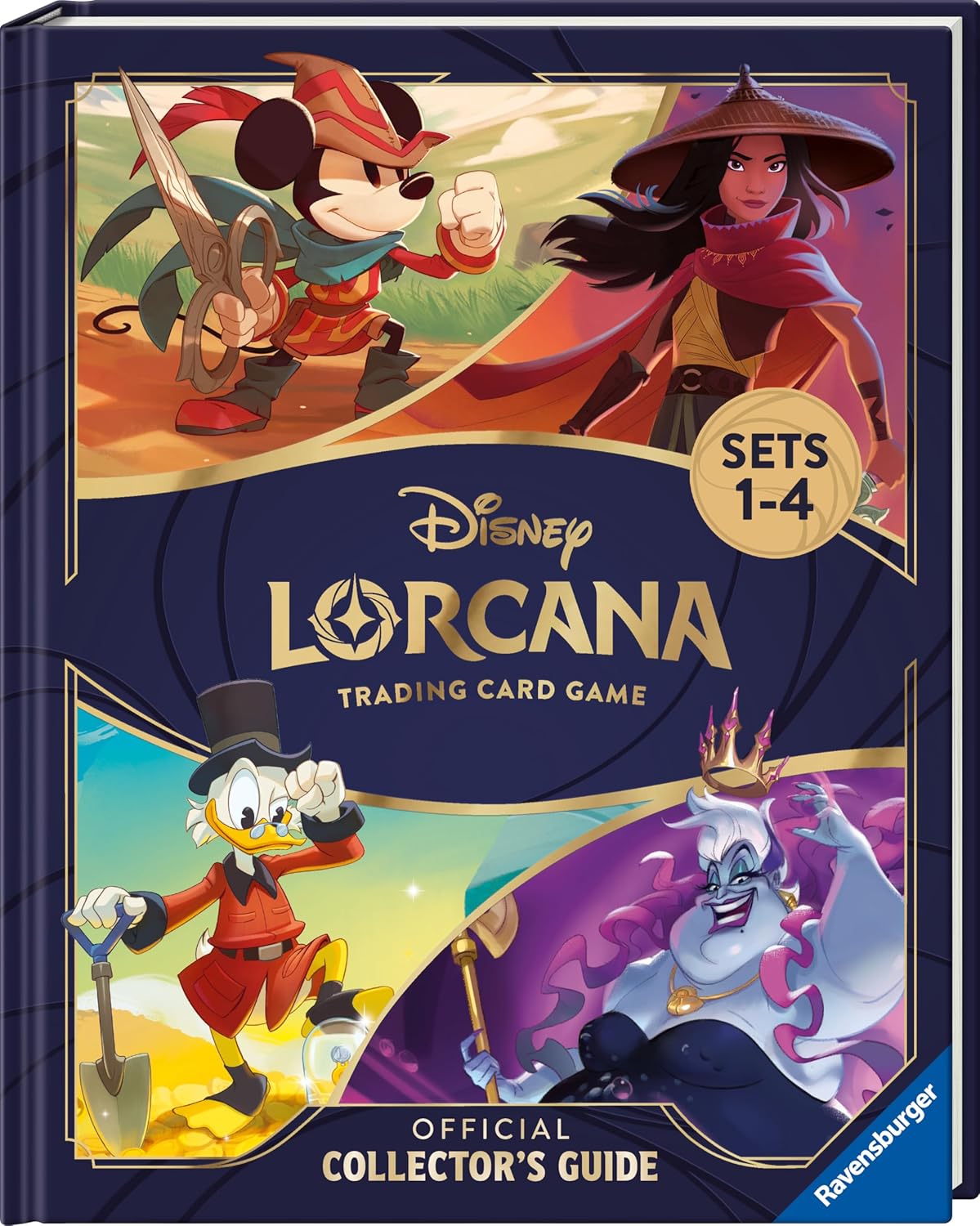 Disney Lorcana: Official Collector's Guide- Sets 1-4 | Gate City Games LLC