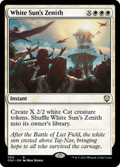 White Sun's Zenith [Phyrexia: All Will Be One Commander] | Gate City Games LLC